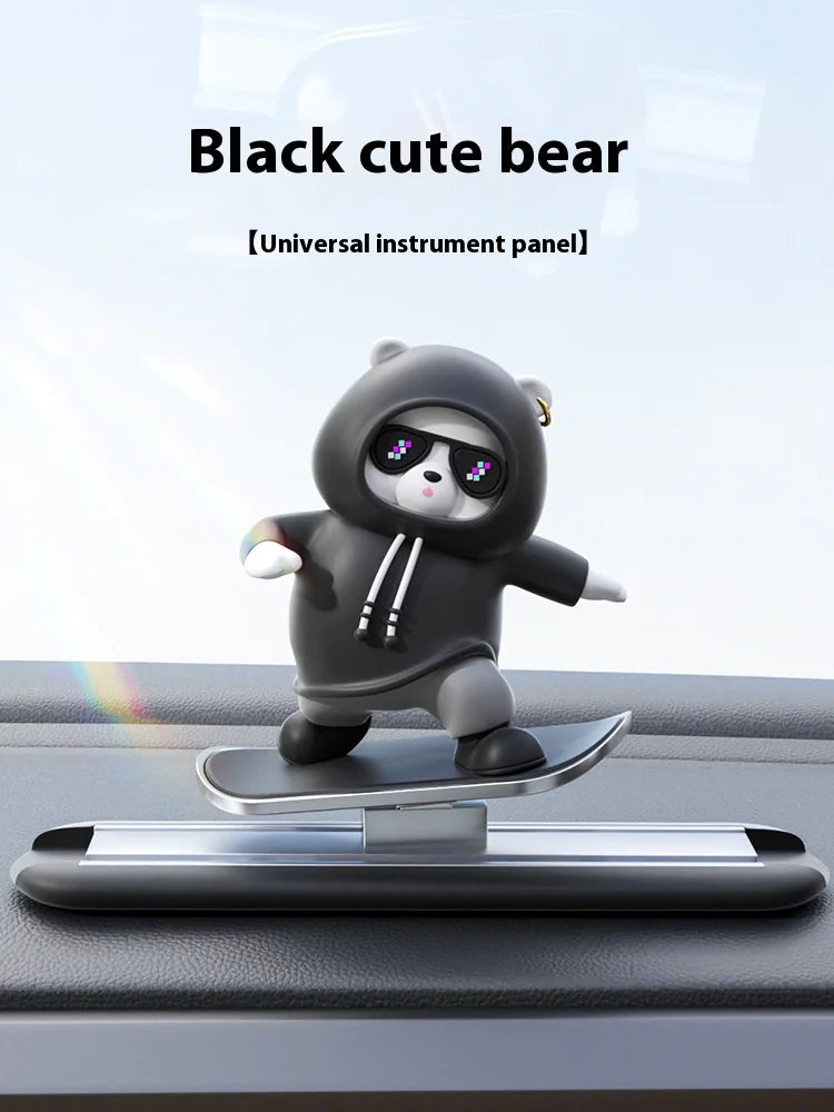 Cartoon Bear Skateboard