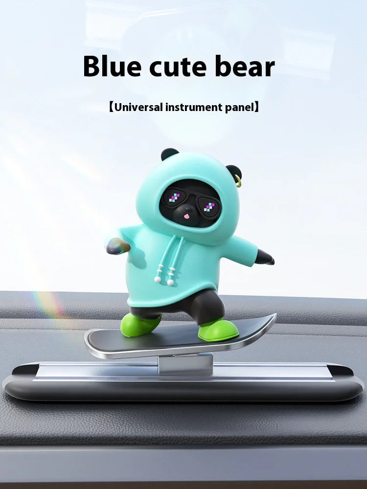 Cartoon Bear Skateboard