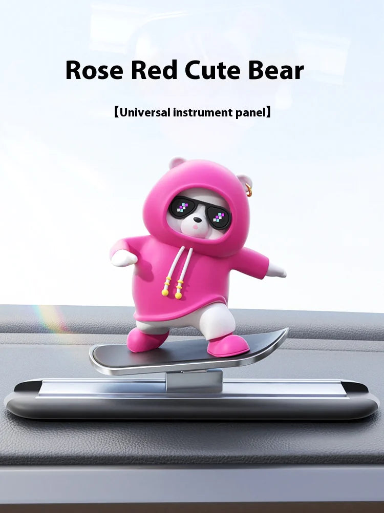 Cartoon Bear Skateboard